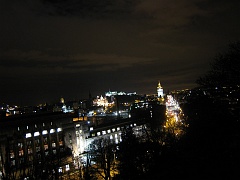 Edinburgh at night