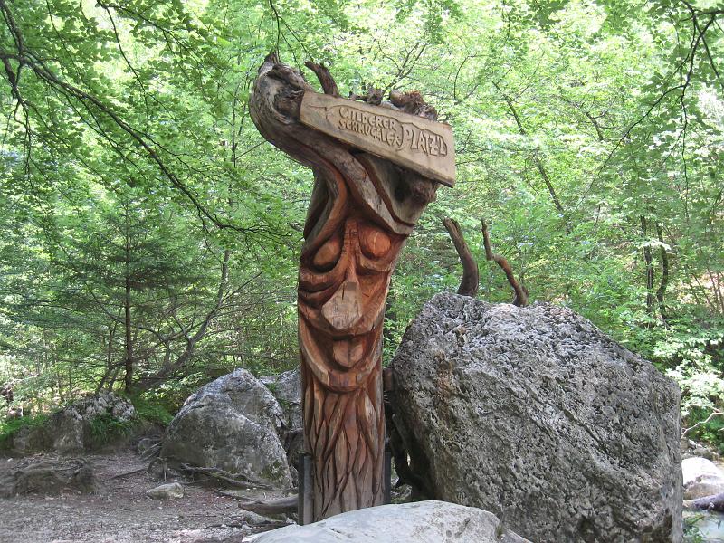 IMG_8106.JPG - Tscheppa Schlucht Ferlach Wilderer und Schmuggler Platz