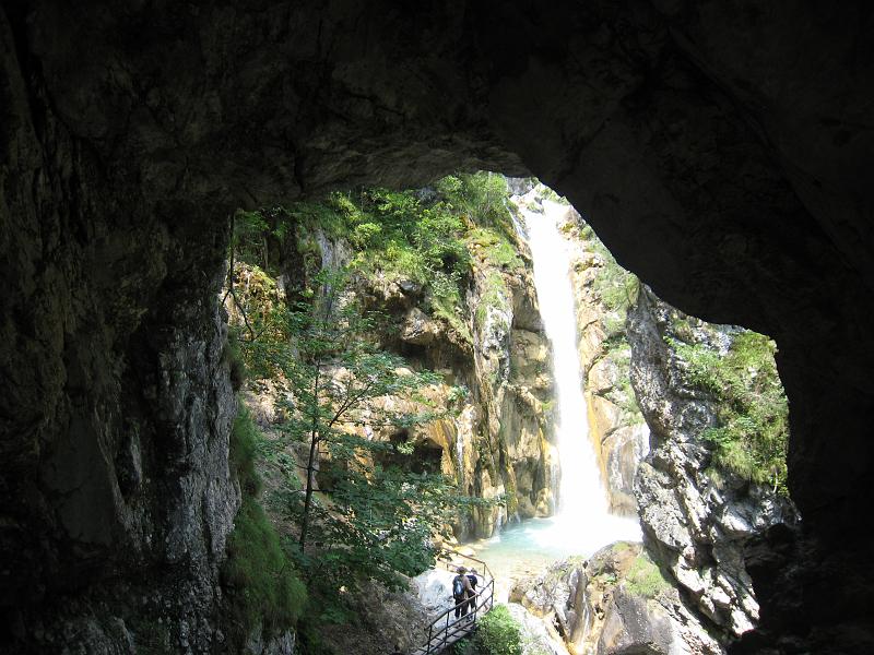 IMG_8173.JPG - Tscheppa Schlucht Ferlach, Teufelsbrücke, Tschaukofall, Felsentor