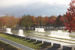 Fountain in front of the Chancellor's Office