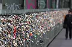 Love padlocks