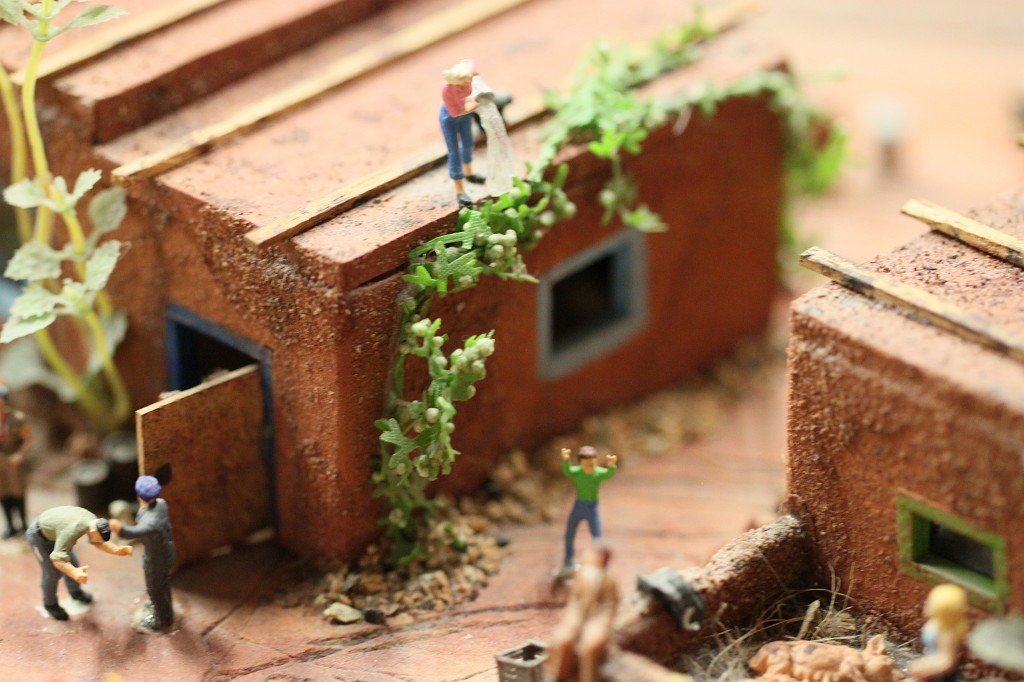 IMG_9587.JPG - Miniature Wonderland (Miniatur Wunderland)  http://en.wikipedia.org/wiki/Miniatur_Wunderland  An accident?