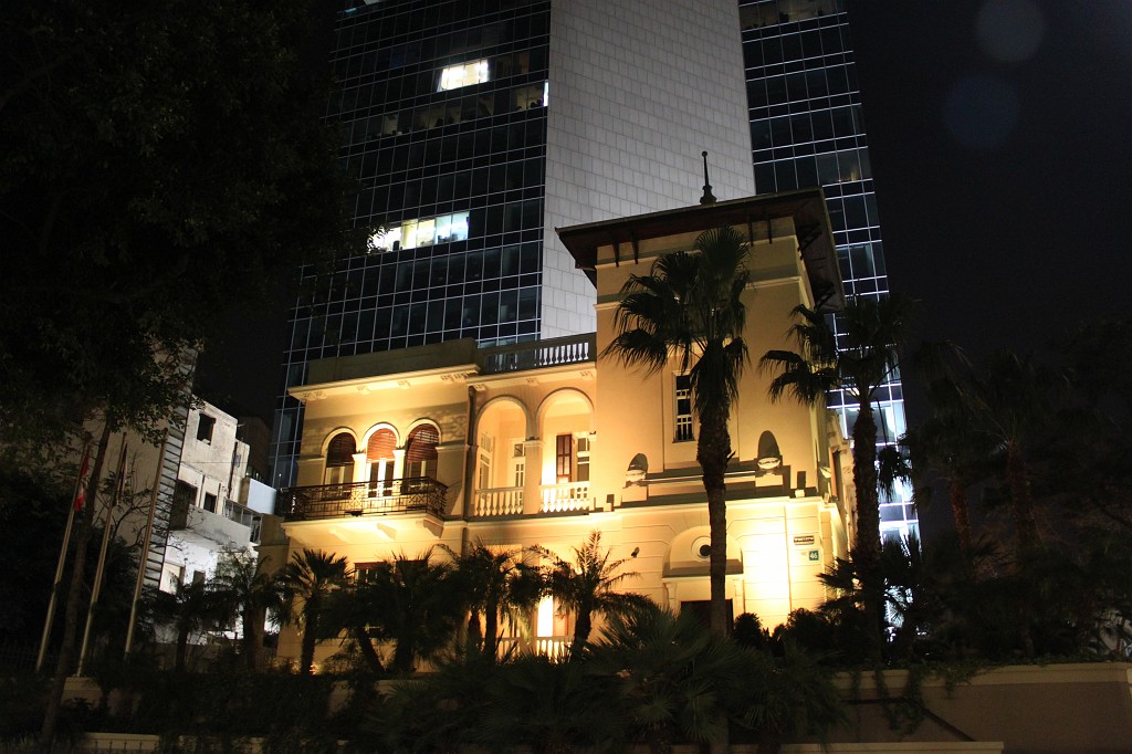 IMG_0062.JPG - Bauhaus style house in front of the First International Bank Tower  http://en.wikipedia.org/wiki/First_International_Bank_Tower 