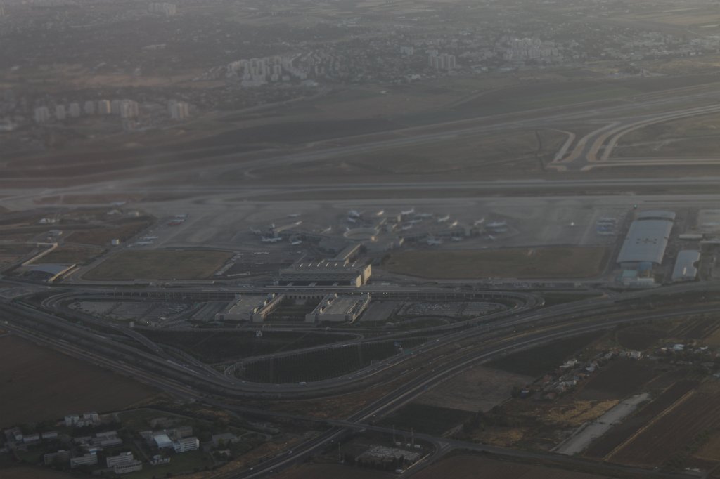 Ben Gurion International Airport  http://en.wikipedia.org/wiki/Ben_Gurion_International_Airport
