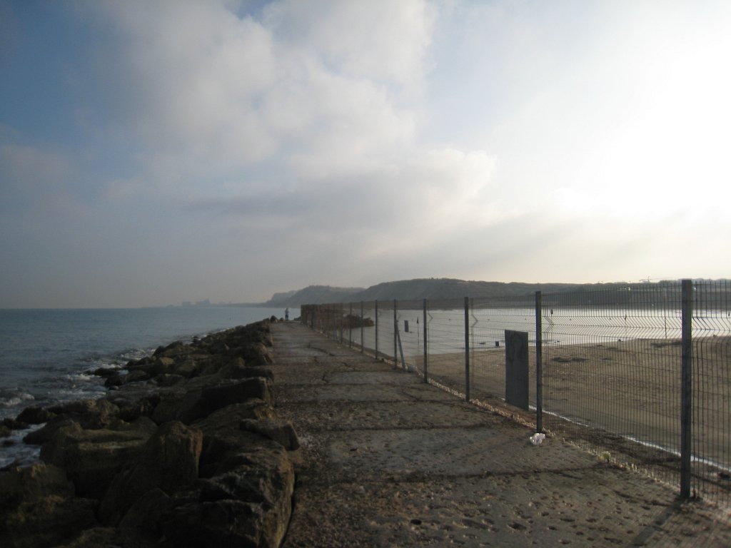 Tel Aviv beach  http://en.wikipedia.org/wiki/Tel_Aviv