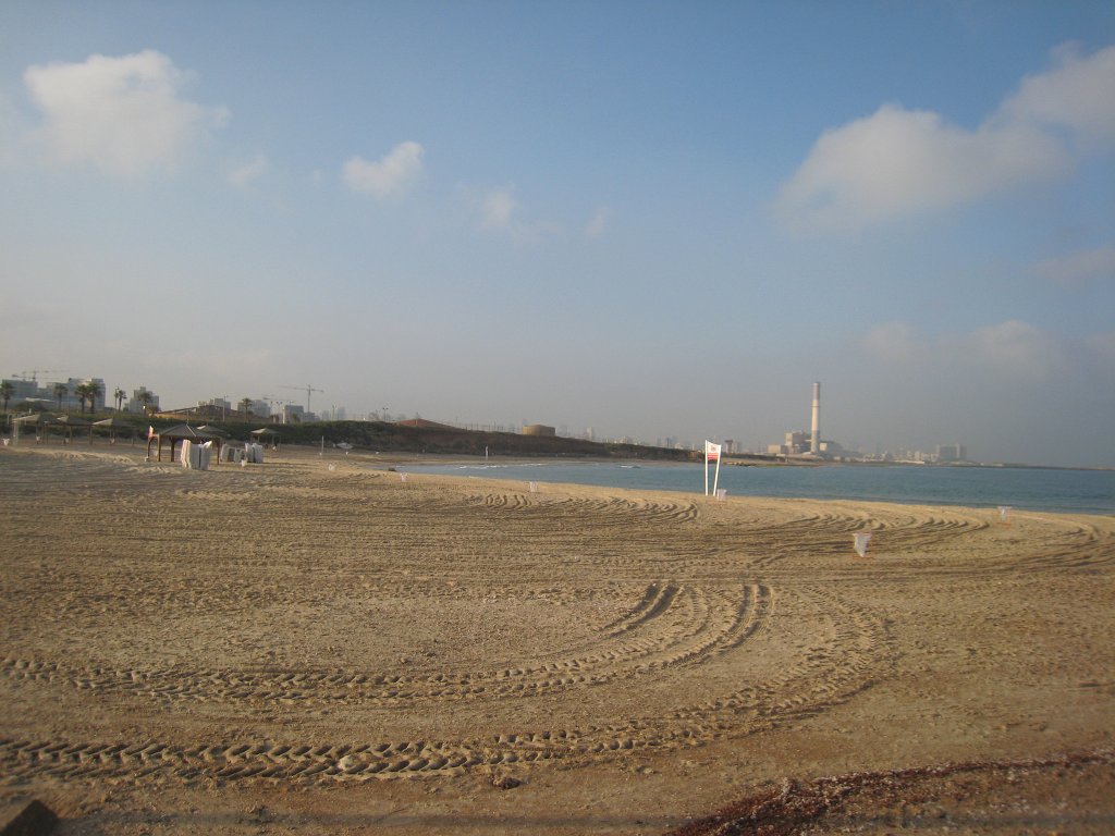 Tel Aviv beach  http://en.wikipedia.org/wiki/Tel_Aviv