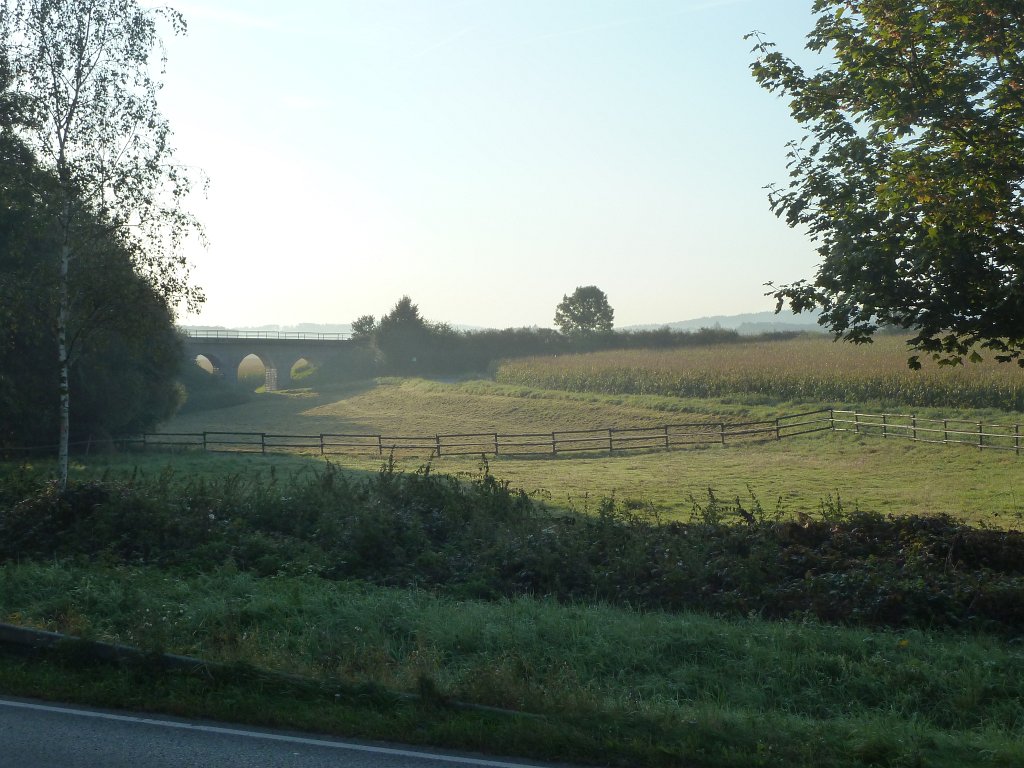 P1040981.JPG - Meadows, fields and viaduct