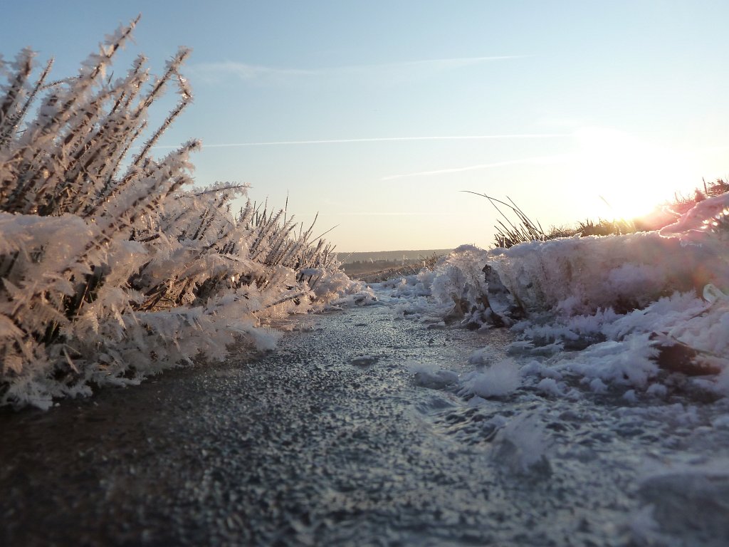 P1060136.JPG - Ice patterned banks