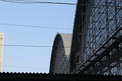 Frankfurt main station roof