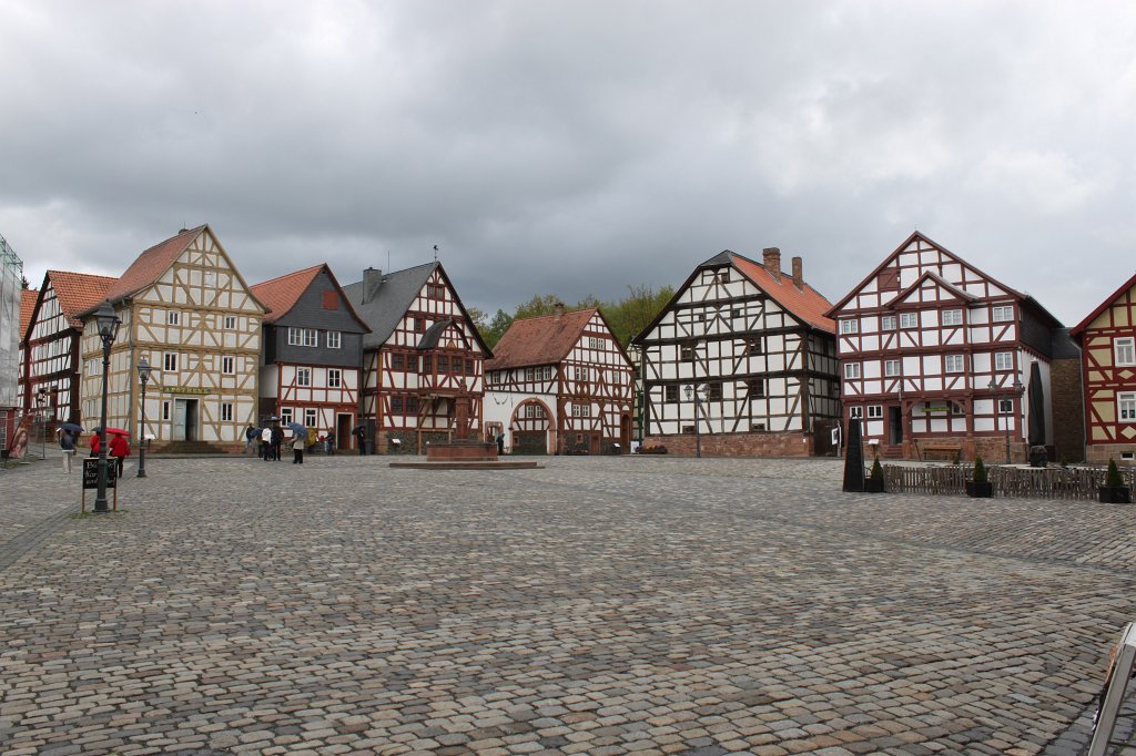 IMG_4110.JPG -  Hessenpark  Marktplatz (The Market Place in the  Hessenpark )