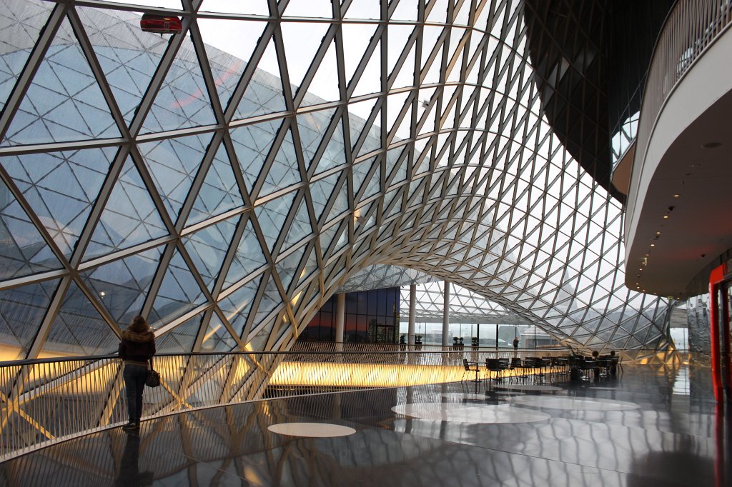 IMG_4640.JPG -  MyZeil  glass roof during rain.