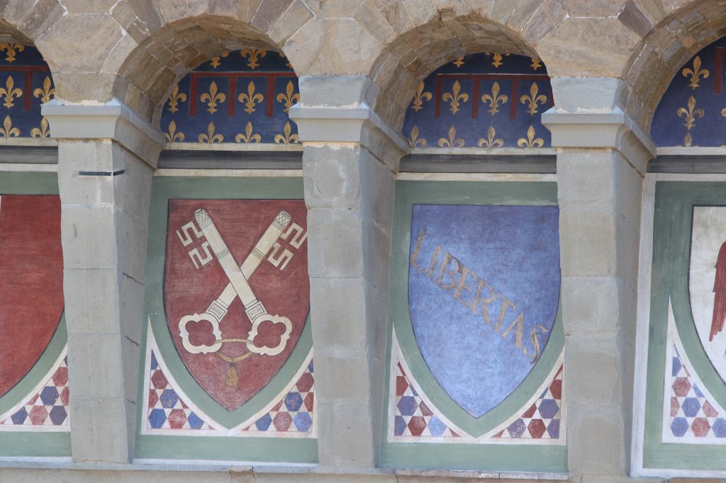 IMG_5903.JPG - Coat of arms at the  Palazzo Vecchio 