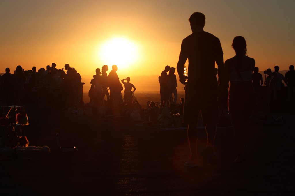 IMG_6063.JPG - Enjoying sunset on  Piazzale Michelangelo 