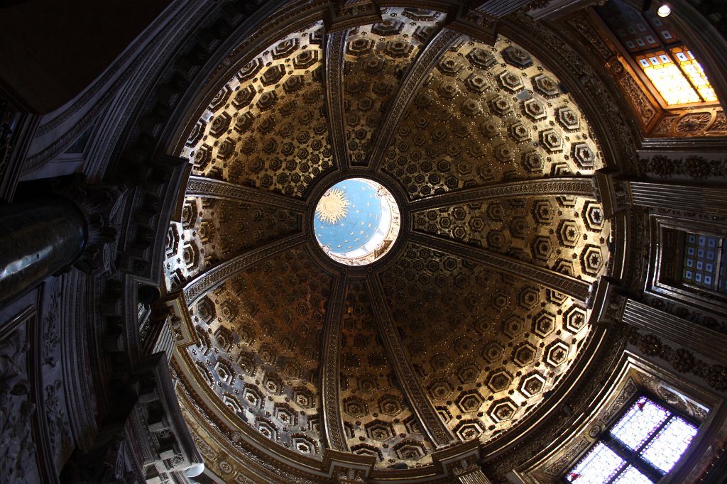 IMG_6252.JPG - The dome from inside the  Duomo di Siena 