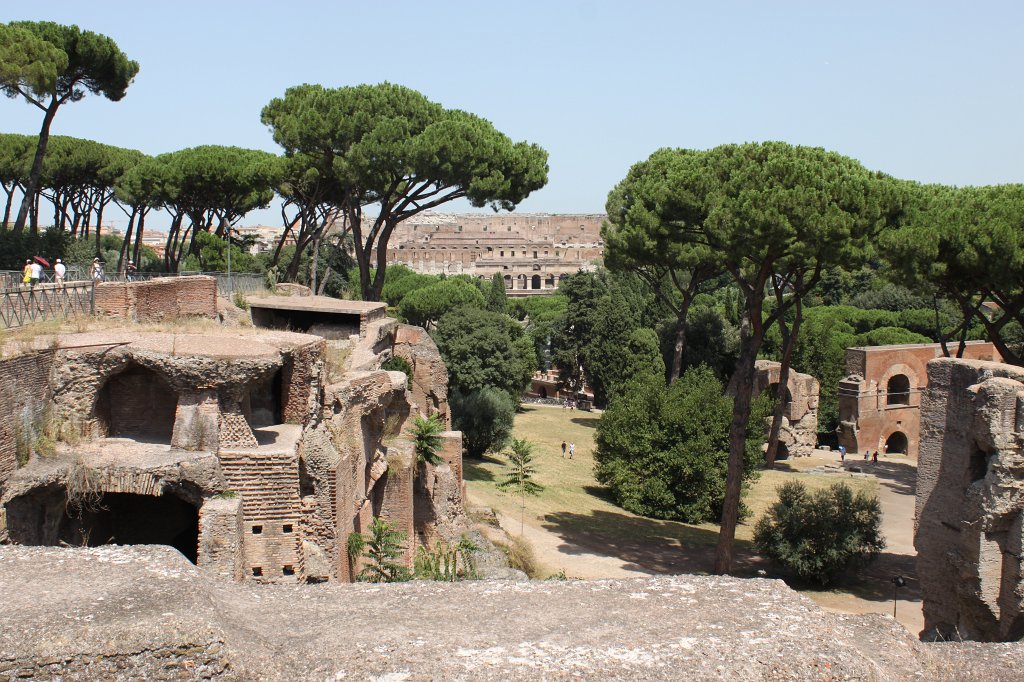 IMG_6633.JPG -  Colosseum  view from the  Palatine Hill 