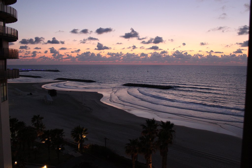 IMG_8871.JPG -  Herzliya  beach at dusk
