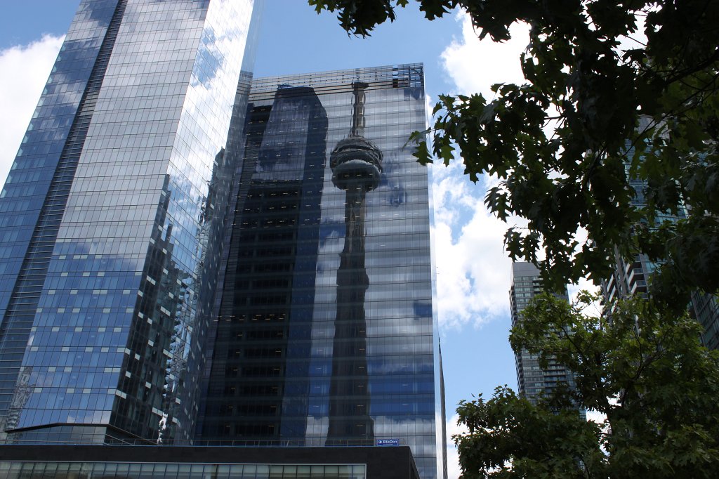 IMG_2865.JPG -  CN tower  in the mirror