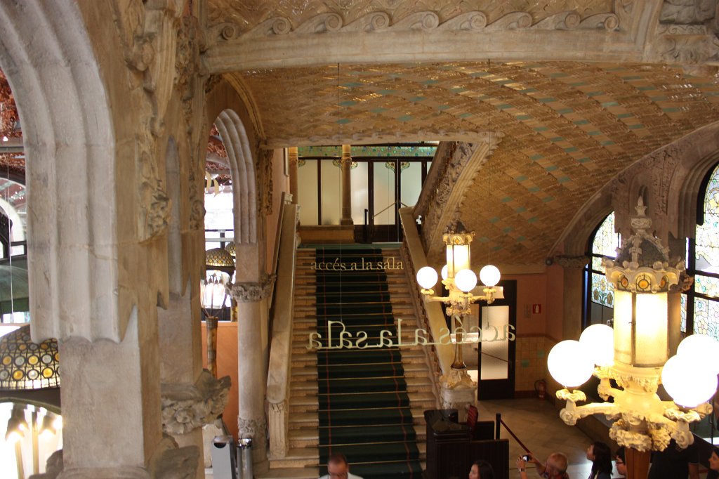 IMG_5927.JPG -  Palau de la Música Catalana  intérieur