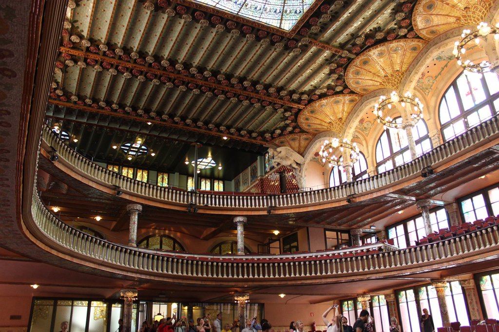 IMG_5959.JPG -  Palau de la Música Catalana  intérieur