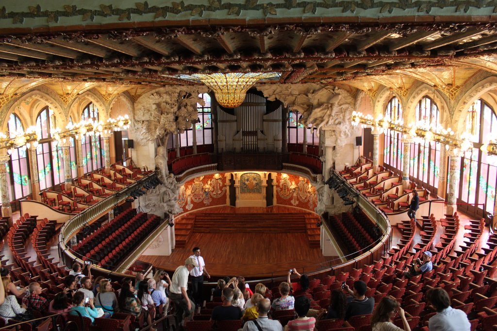 IMG_5991.JPG -  Palau de la Música Catalana  intérieur
