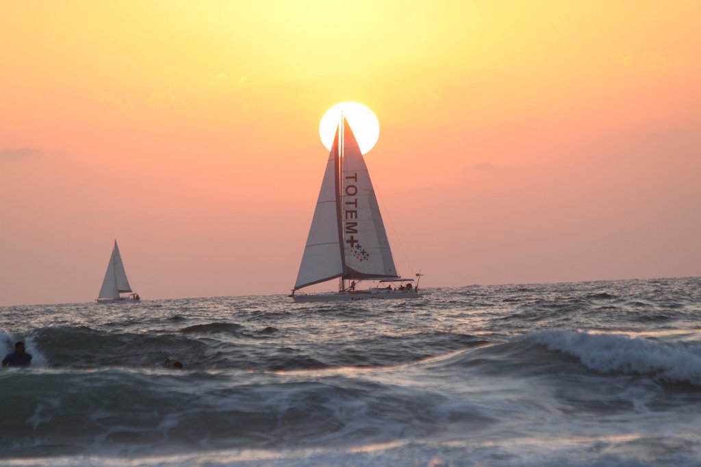 IMG_3526.JPG -  Herzliya  beach sunset fun