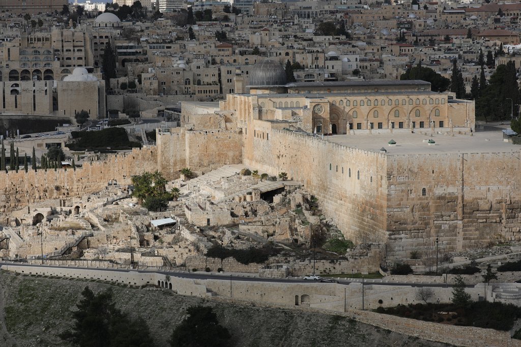 574A1565.JPG -  Temple mount   southern wall . 2000 years ago this was probably the temple mount main entrance.