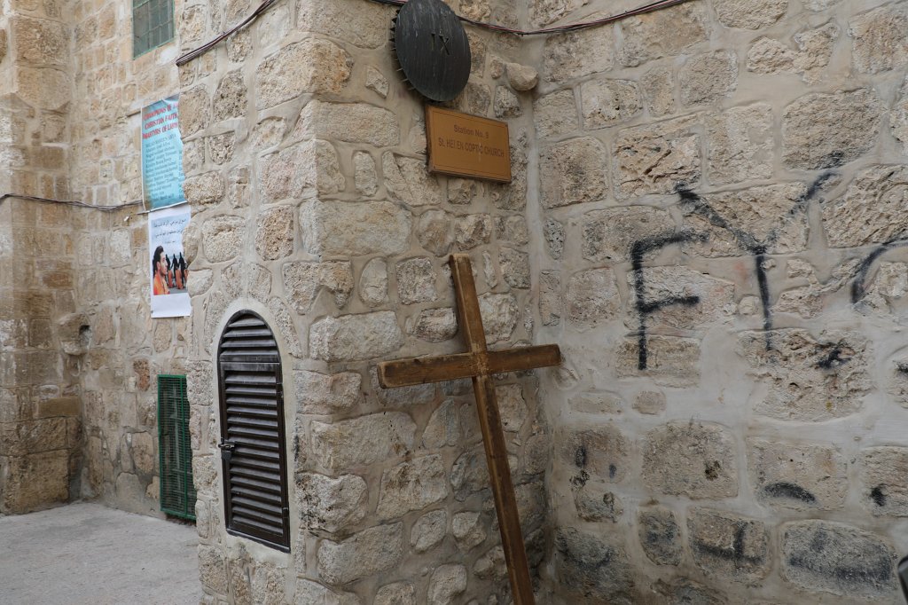574A1724.JPG -  Via Dolorosa - Third fall - Ninth station 