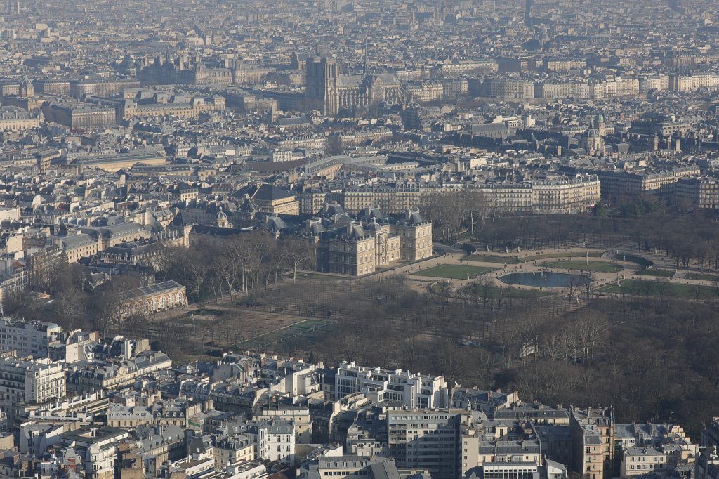 574B2030.JPG -  Palais du Luxembourg  and  Jardin du Luxembourg  view from the  Tour Montparnasse 