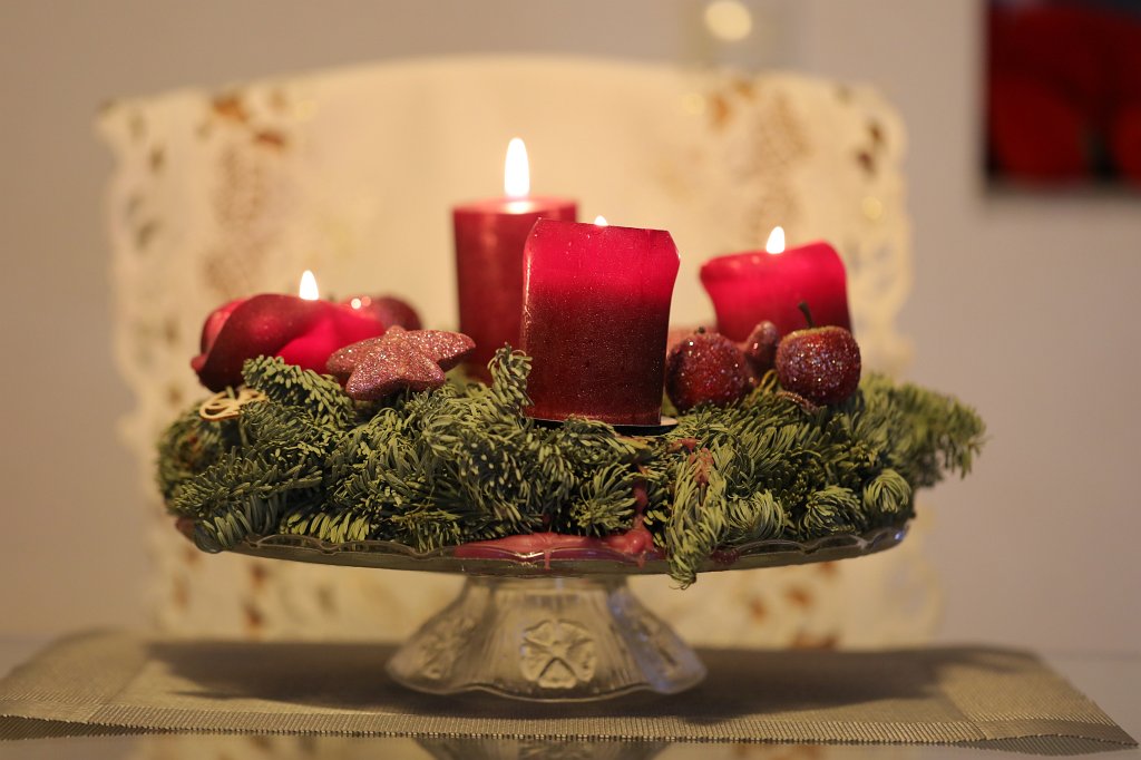 574B8163.JPG -  Advent wreath  ( Adventskranz )