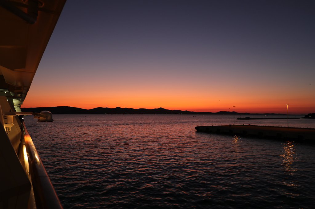 574B4263.JPG -  Zadar  sunsetâZadar has the most beautiful sunset in the world, more beautiful than the one in Key West, FloridaâThese words were uttered by Alfred Hitchcock in 1964